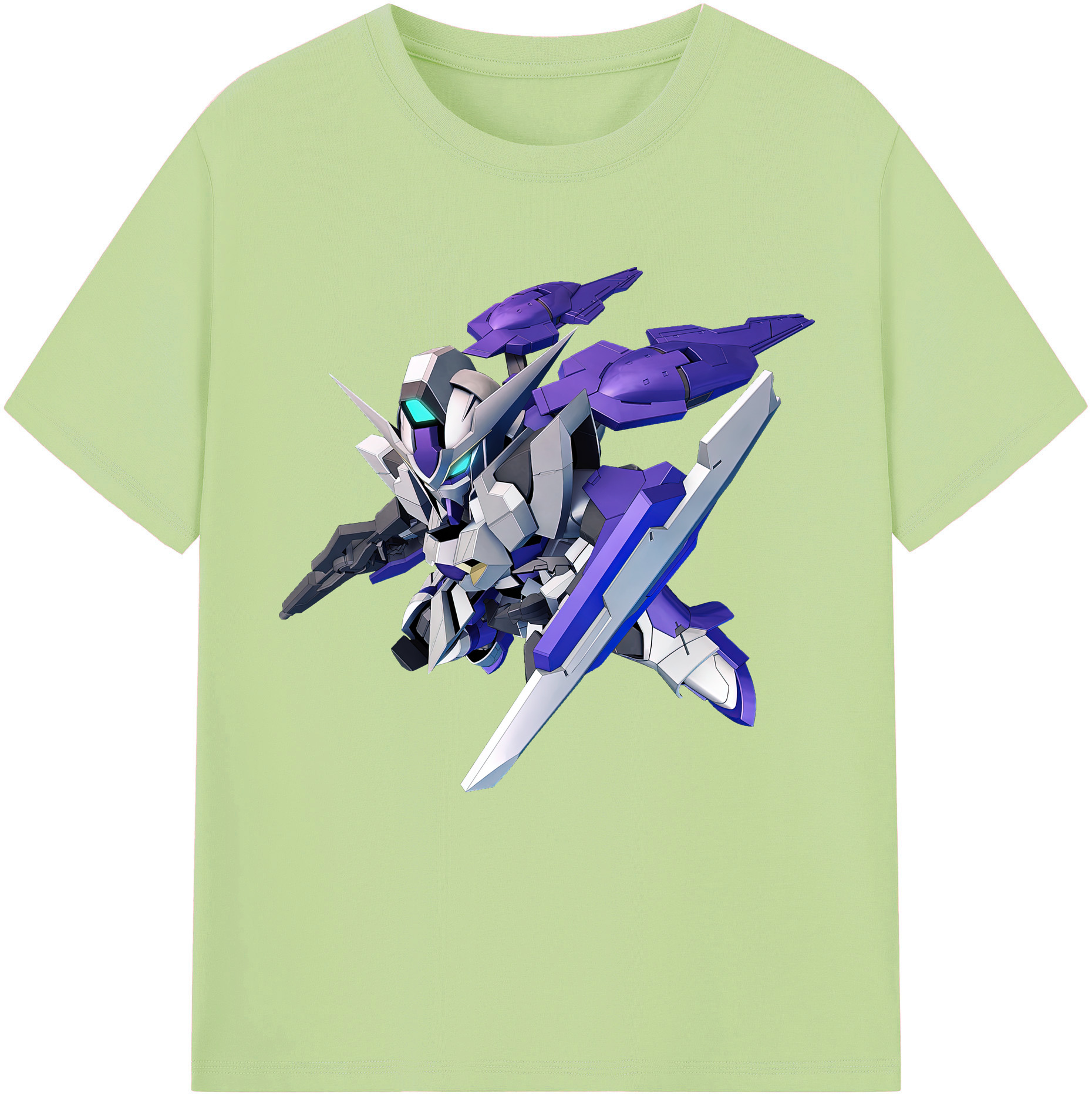 （画像用） 機動戦士ガンダム Mobile Suit Gundam 綿100％半袖Tシャツ（フロントプリント）